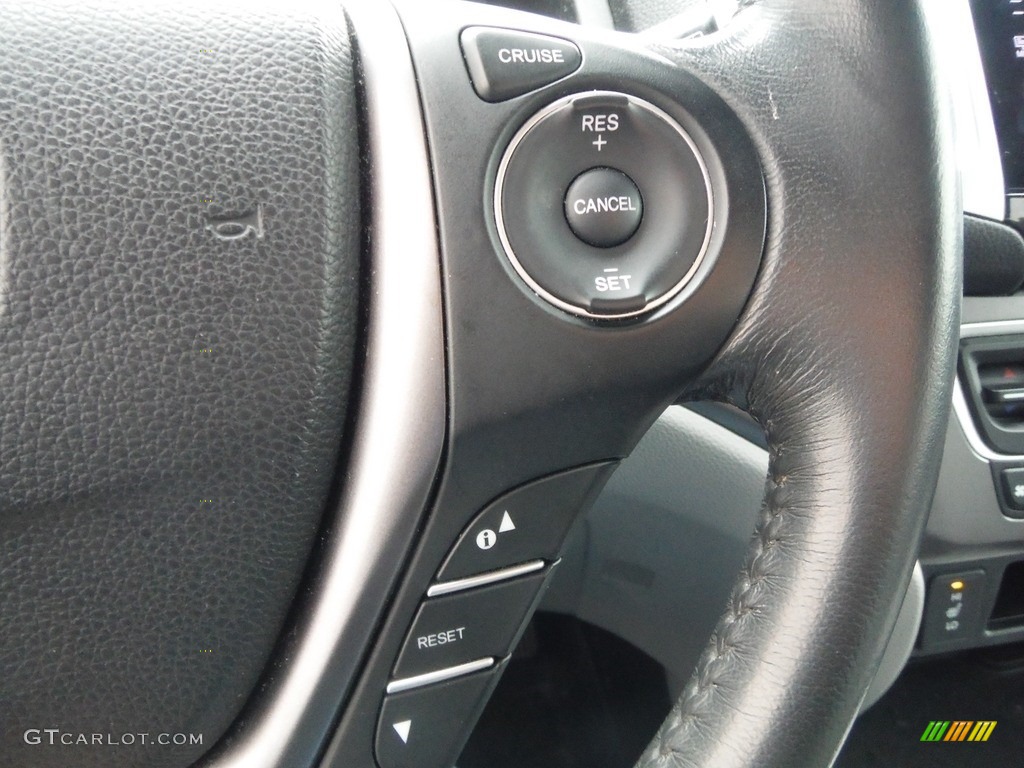2016 Pilot EX-L AWD - Crystal Black Pearl / Black photo #26