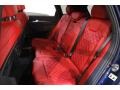 2019 Audi SQ5 Magma Red Interior Rear Seat Photo
