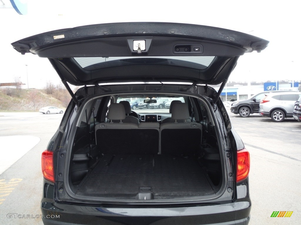 2016 Pilot EX-L AWD - Crystal Black Pearl / Black photo #30