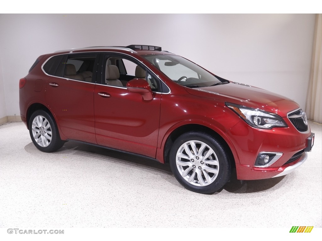 2020 Envision Premium AWD - Chili Red Metallic / Light Neutral photo #1