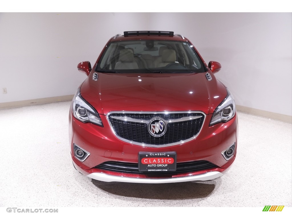 2020 Envision Premium AWD - Chili Red Metallic / Light Neutral photo #2