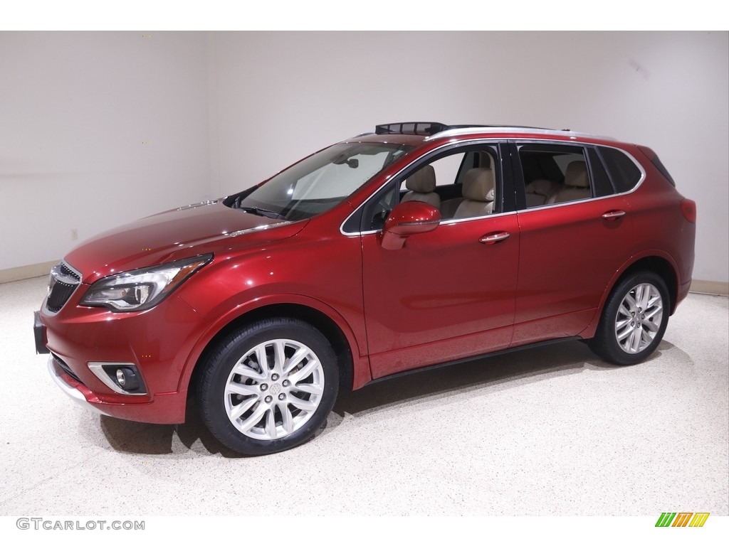 Chili Red Metallic 2020 Buick Envision Premium AWD Exterior Photo #143953695