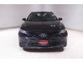 2019 Midnight Black Metallic Toyota Camry LE  photo #2