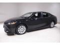2019 Midnight Black Metallic Toyota Camry LE  photo #3