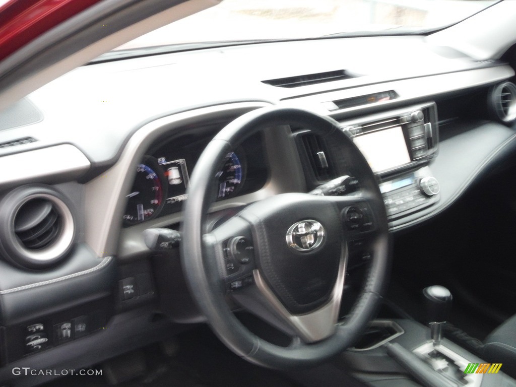 2018 RAV4 XLE AWD - Ruby Flare Pearl / Black photo #21