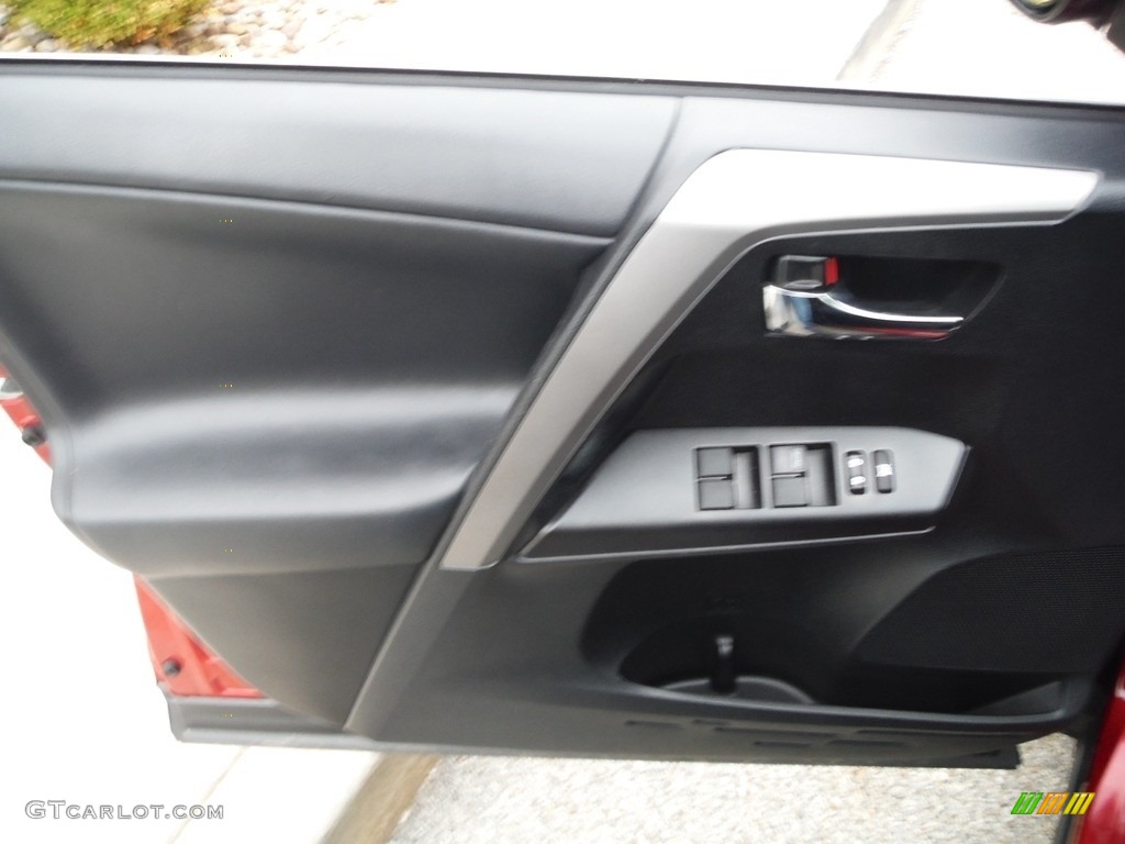 2018 RAV4 XLE AWD - Ruby Flare Pearl / Black photo #23