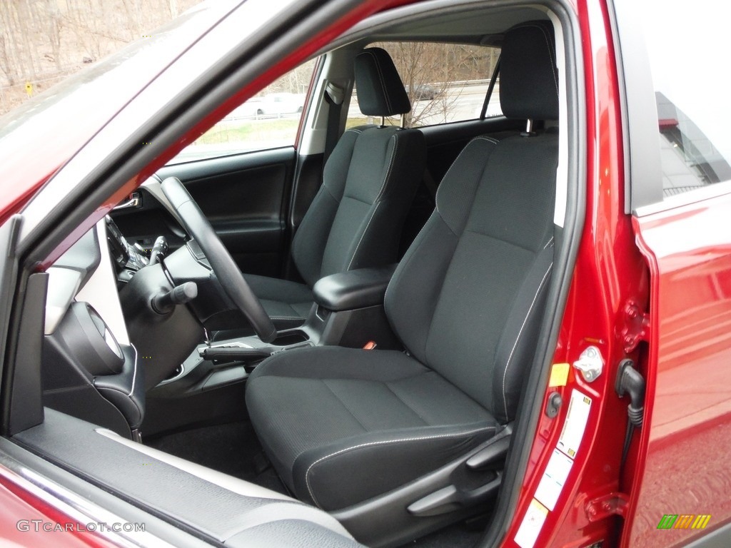 2018 RAV4 XLE AWD - Ruby Flare Pearl / Black photo #24