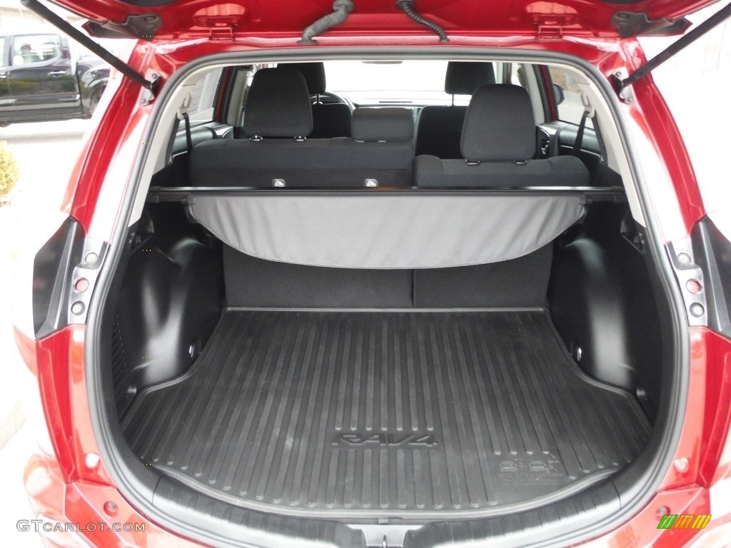 2018 RAV4 XLE AWD - Ruby Flare Pearl / Black photo #32