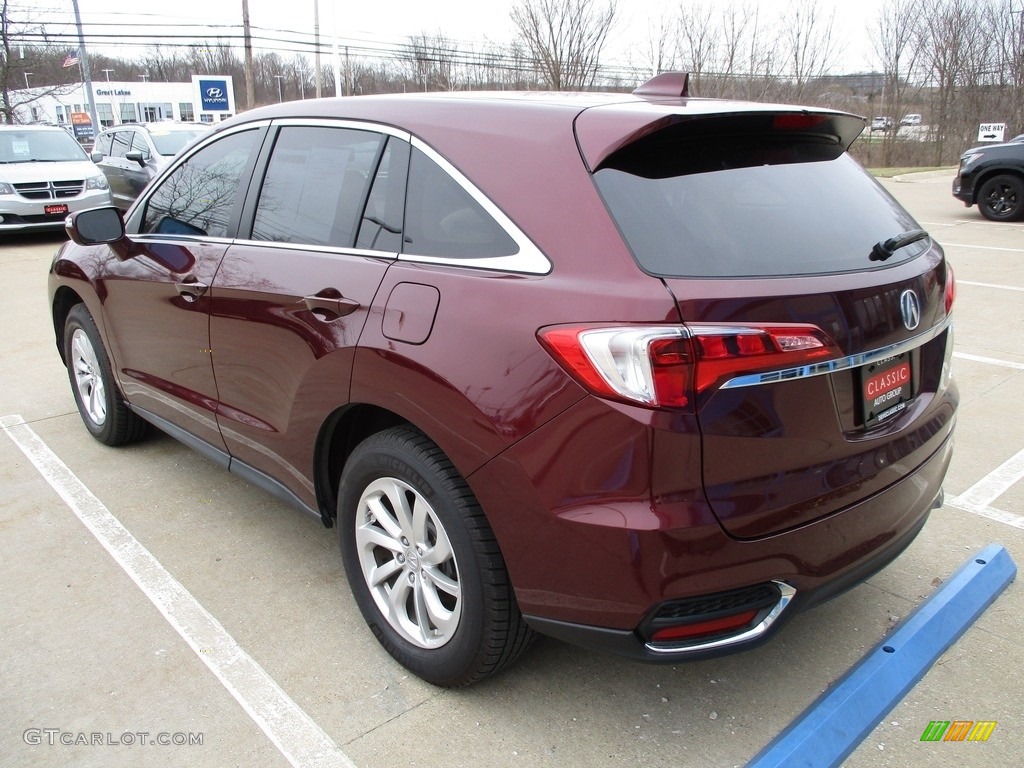 2017 RDX AWD - Basque Red Pearl II / Parchment photo #9