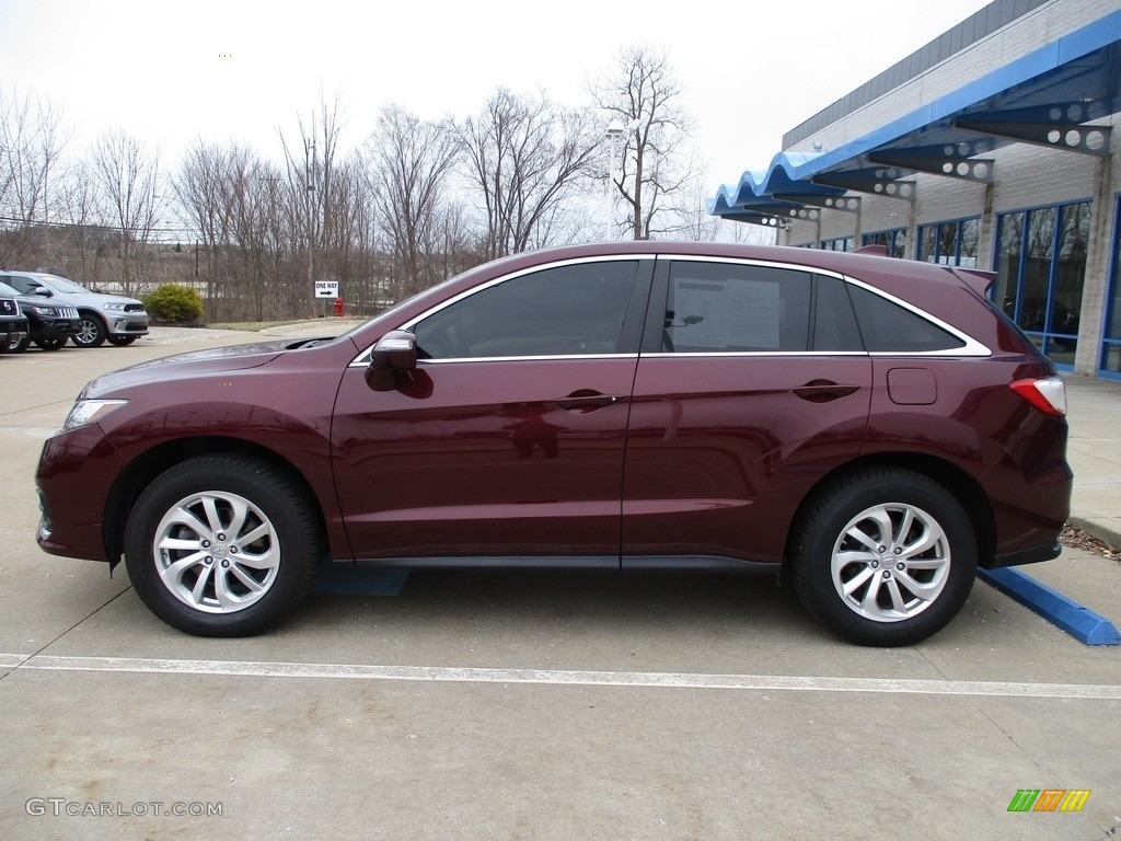 Basque Red Pearl II 2017 Acura RDX AWD Exterior Photo #143954901