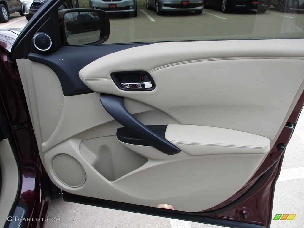 2017 RDX AWD - Basque Red Pearl II / Parchment photo #14