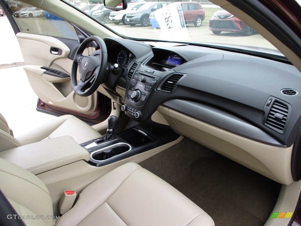 2017 RDX AWD - Basque Red Pearl II / Parchment photo #15