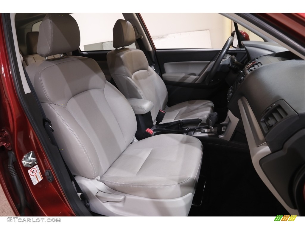 2015 Forester 2.5i Limited - Venetian Red Pearl / Gray photo #18