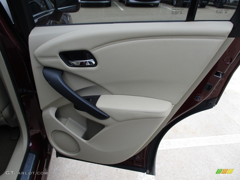 2017 RDX AWD - Basque Red Pearl II / Parchment photo #18
