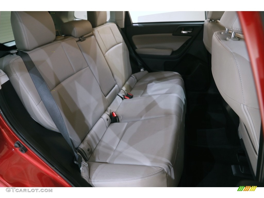 2015 Forester 2.5i Limited - Venetian Red Pearl / Gray photo #19
