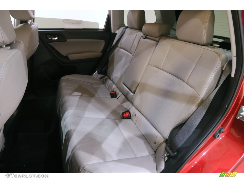 2015 Forester 2.5i Limited - Venetian Red Pearl / Gray photo #20