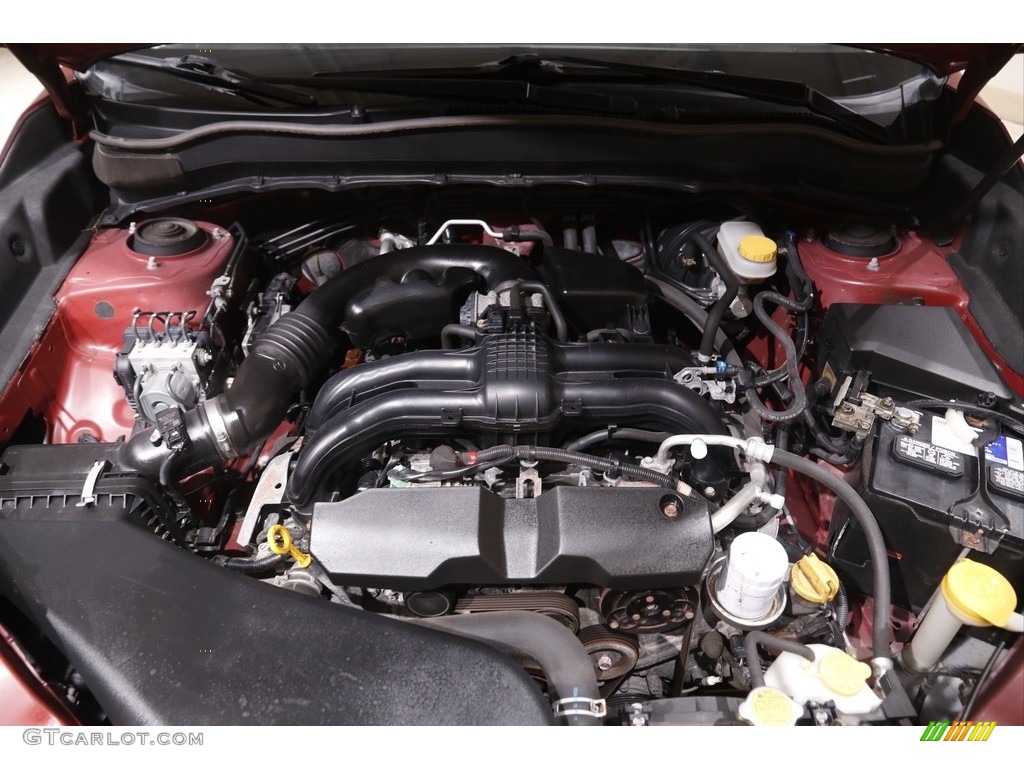 2015 Forester 2.5i Limited - Venetian Red Pearl / Gray photo #22