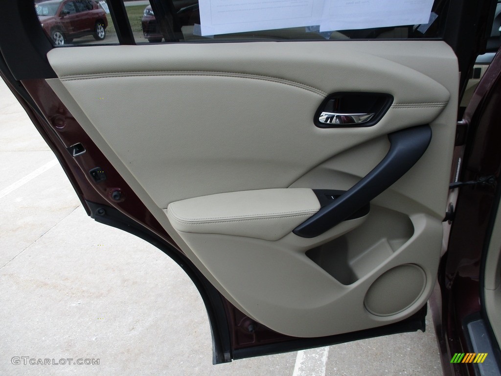 2017 RDX AWD - Basque Red Pearl II / Parchment photo #23