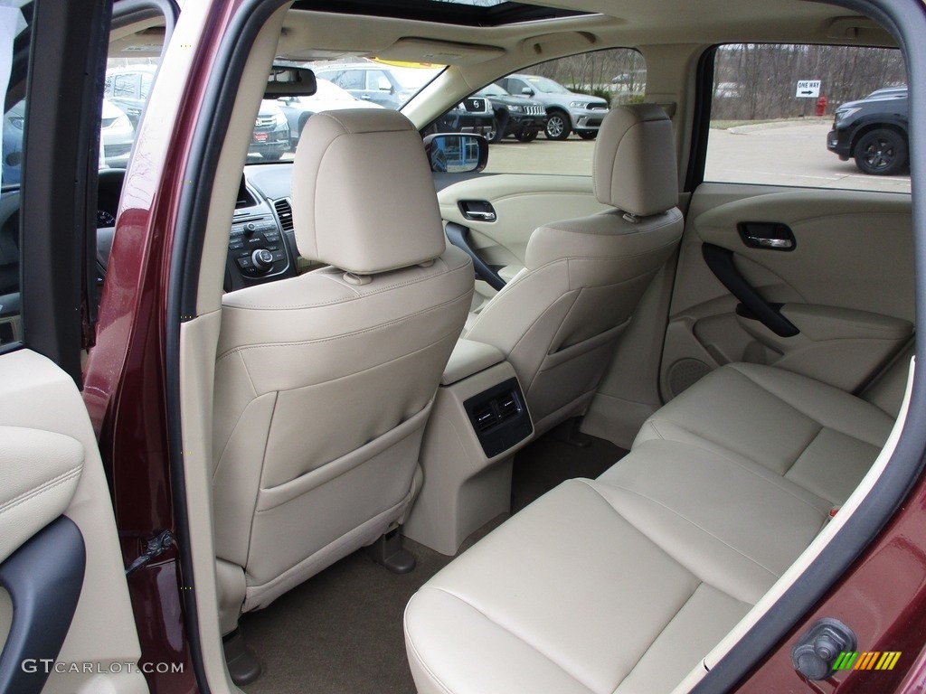 2017 RDX AWD - Basque Red Pearl II / Parchment photo #24