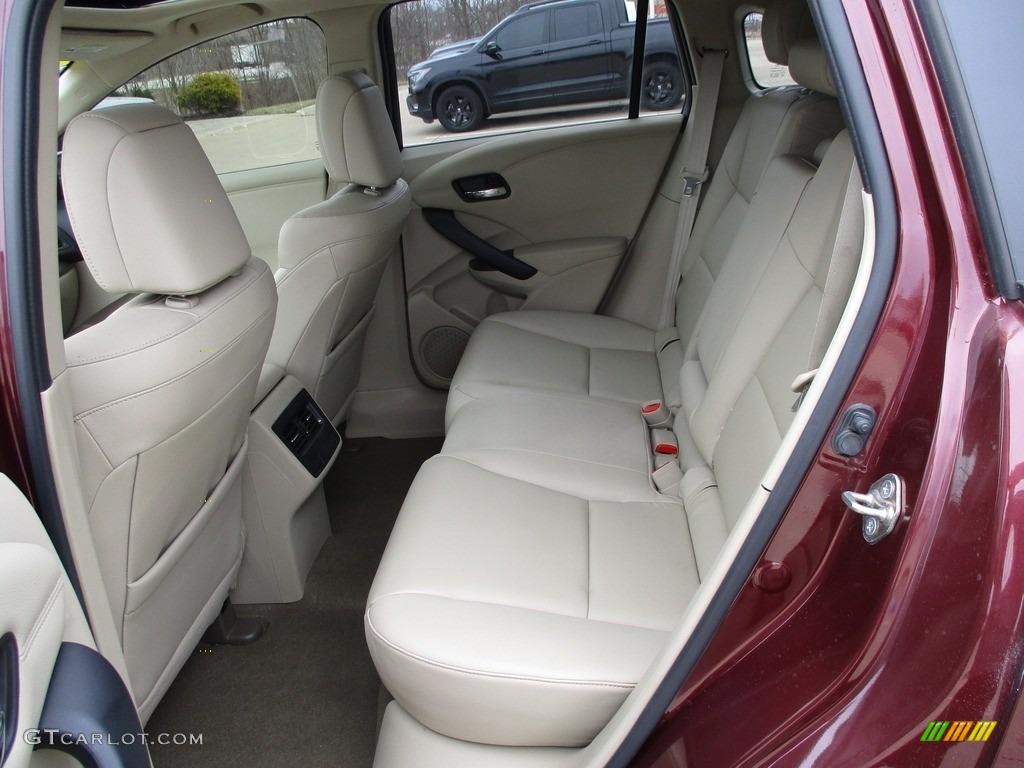 2017 RDX AWD - Basque Red Pearl II / Parchment photo #25