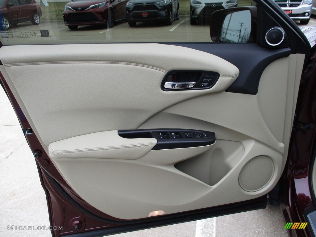2017 RDX AWD - Basque Red Pearl II / Parchment photo #26