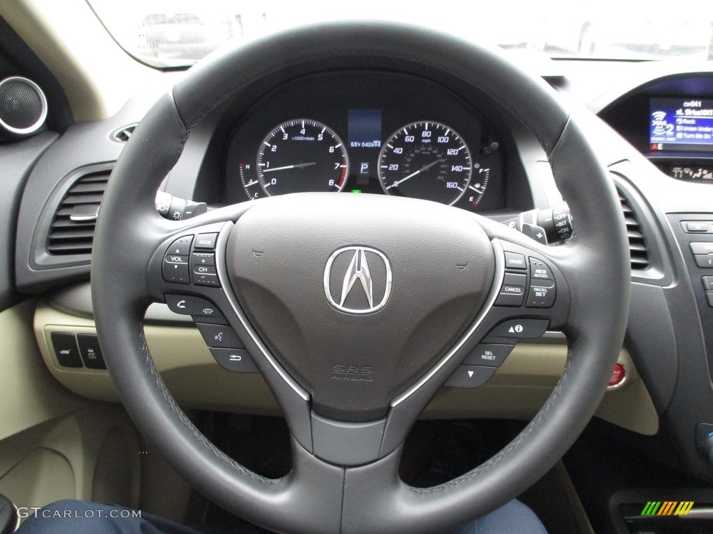 2017 RDX AWD - Basque Red Pearl II / Parchment photo #30