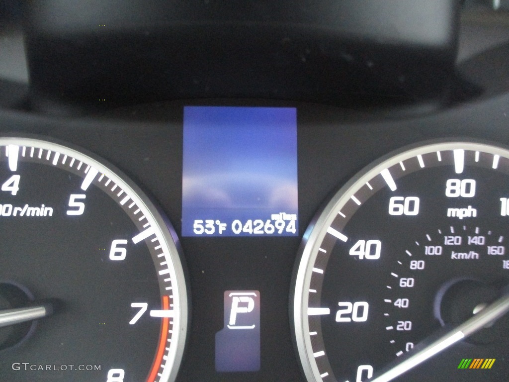 2017 RDX AWD - Basque Red Pearl II / Parchment photo #33