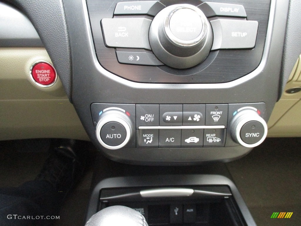 2017 RDX AWD - Basque Red Pearl II / Parchment photo #35