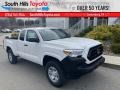 2022 Super White Toyota Tacoma SR Access Cab 4x4  photo #1