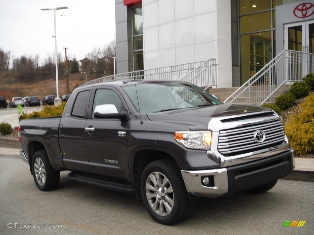Magnetic Gray Metallic 2014 Toyota Tundra Limited Double Cab 4x4 Exterior Photo #143955723
