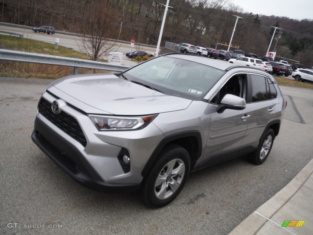Silver Sky Metallic 2021 Toyota RAV4 XLE AWD Exterior Photo #143955995