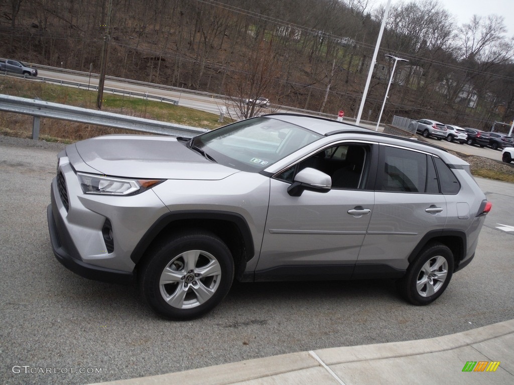 Silver Sky Metallic 2021 Toyota RAV4 XLE AWD Exterior Photo #143956005