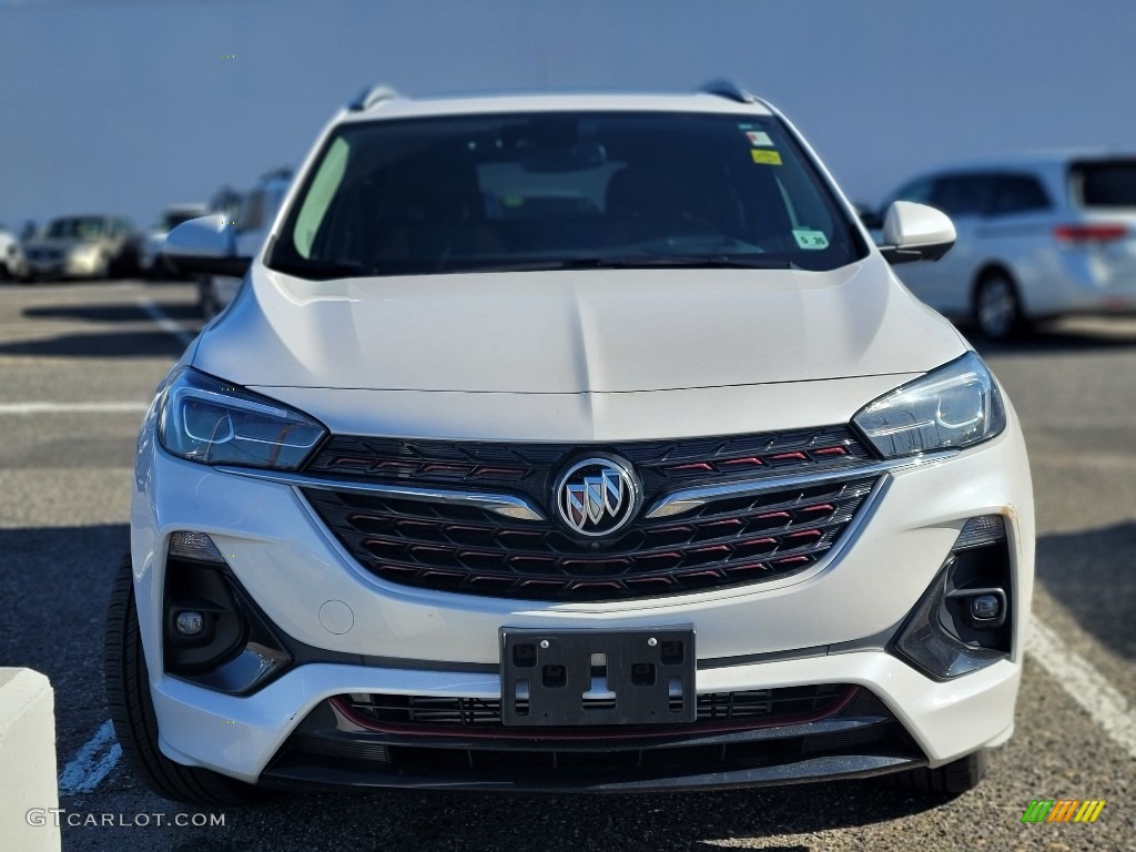 2021 Encore GX Essence AWD - White Frost Tricoat / Signet photo #2