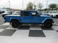 2020 Hydro Blue Pearl Jeep Gladiator Mojave 4x4  photo #3