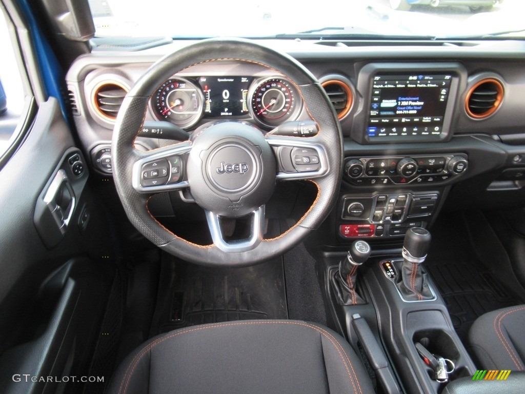 2020 Gladiator Mojave 4x4 - Hydro Blue Pearl / Black photo #15