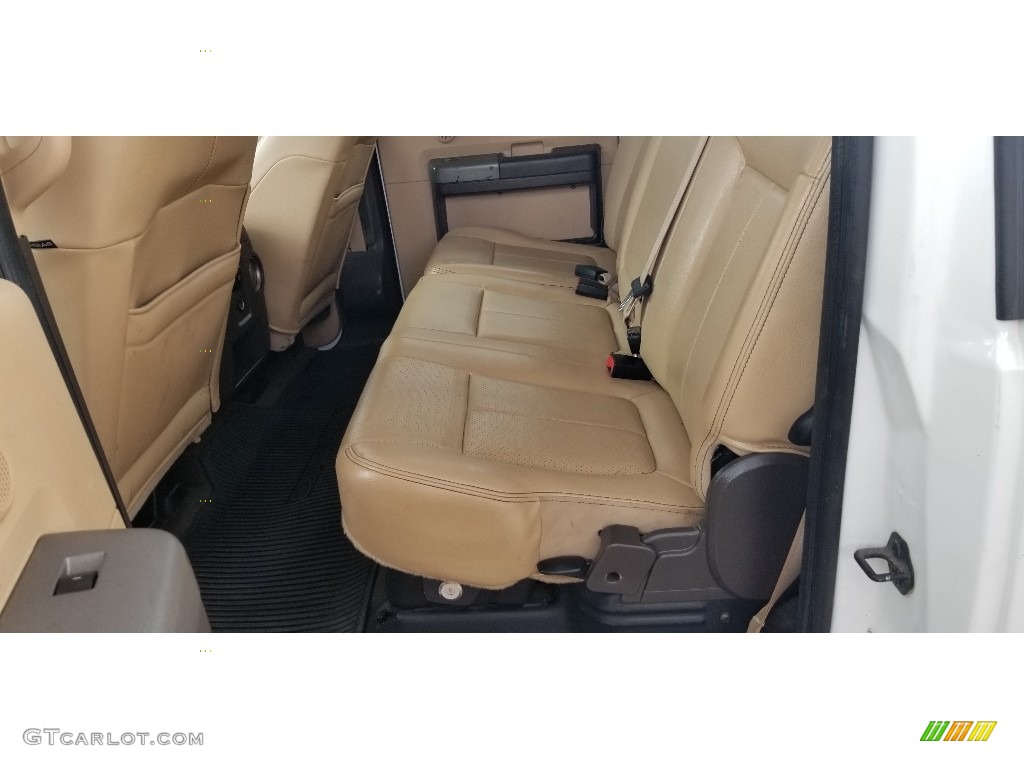 Adobe Interior 2012 Ford F350 Super Duty Lariat Crew Cab 4x4 Chassis Photo #143957117