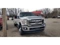2012 Oxford White Ford F350 Super Duty Lariat Crew Cab 4x4 Chassis  photo #33