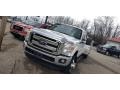 2012 Oxford White Ford F350 Super Duty Lariat Crew Cab 4x4 Chassis  photo #34