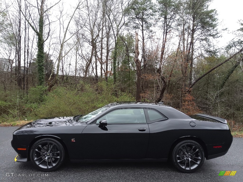 Pitch Black 2022 Dodge Challenger R/T Scat Pack Exterior Photo #143957369