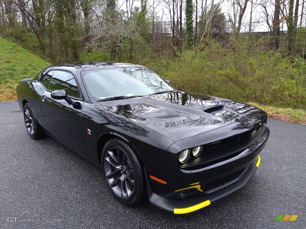 Pitch Black 2022 Dodge Challenger R/T Scat Pack Exterior Photo #143957435