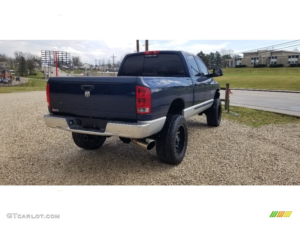 2005 Ram 2500 SLT Quad Cab 4x4 - Atlantic Blue Pearl / Dark Slate Gray photo #9