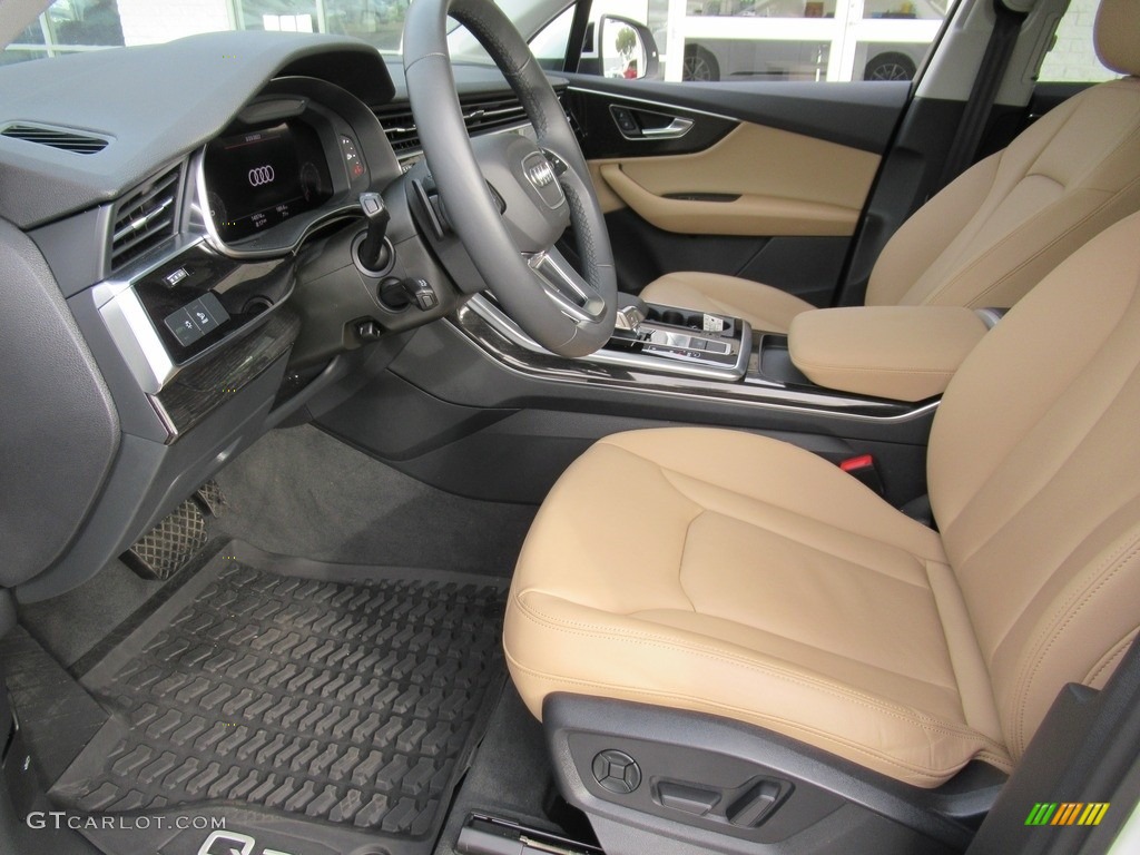 2021 Q7 55 Premium Plus quattro - Carrara White / Saiga Beige photo #10
