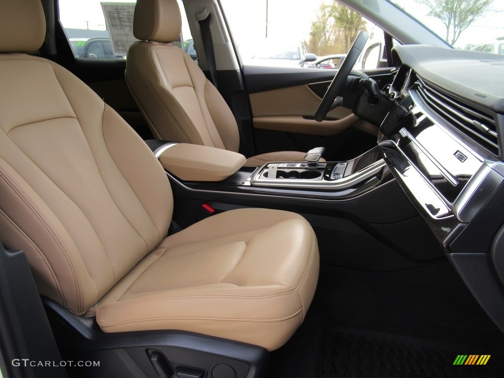 2021 Q7 55 Premium Plus quattro - Carrara White / Saiga Beige photo #13