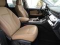 2021 Audi Q7 Saiga Beige Interior Front Seat Photo