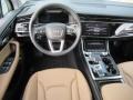 Saiga Beige Dashboard Photo for 2021 Audi Q7 #143957738