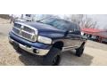 2005 Atlantic Blue Pearl Dodge Ram 2500 SLT Quad Cab 4x4  photo #25