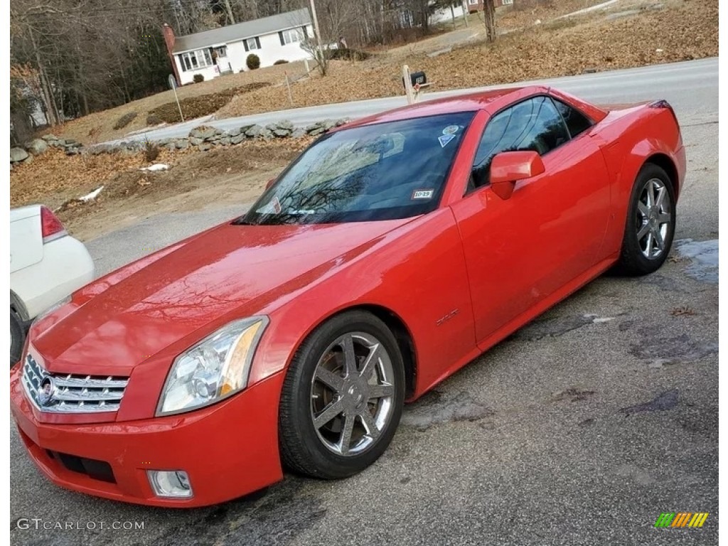 Passion Red Cadillac XLR