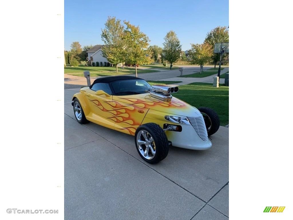 2000 Prowler Roadster - Prowler Yellow / Agate photo #3