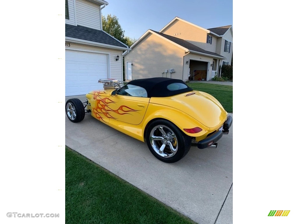 2000 Prowler Roadster - Prowler Yellow / Agate photo #5