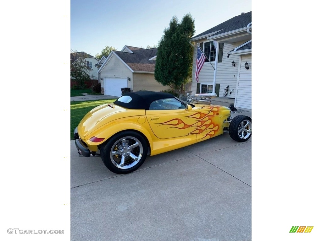2000 Prowler Roadster - Prowler Yellow / Agate photo #7